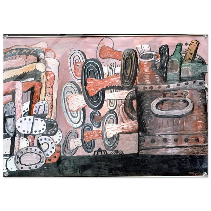 THE STREET 1977 - Philip Guston Acrylic Print - 70x100 cm / 28x40″ inches