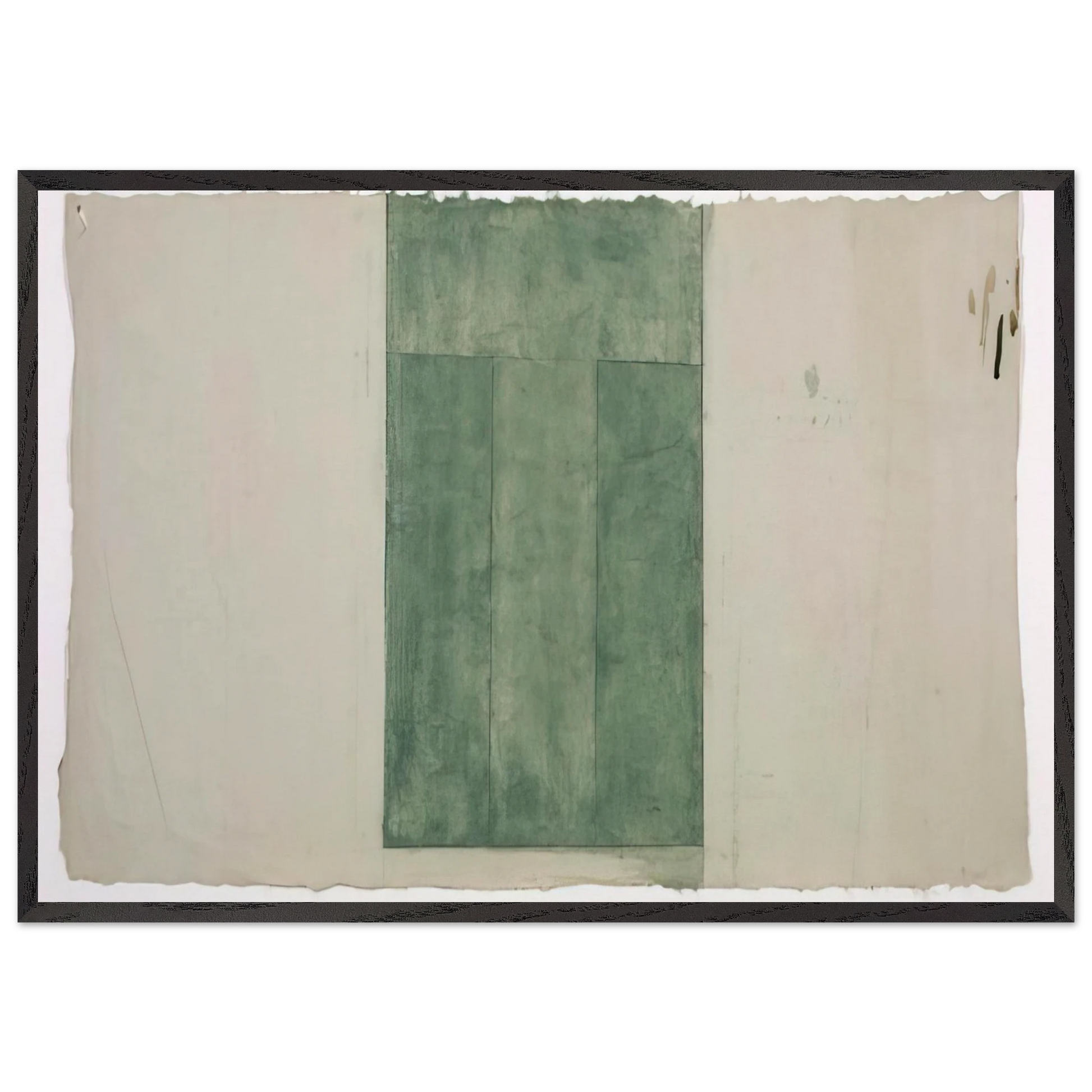 I - 1986 - Brice Marden Framed Art Print – Black Wooden Frame - Default Title - -Framed Art Print