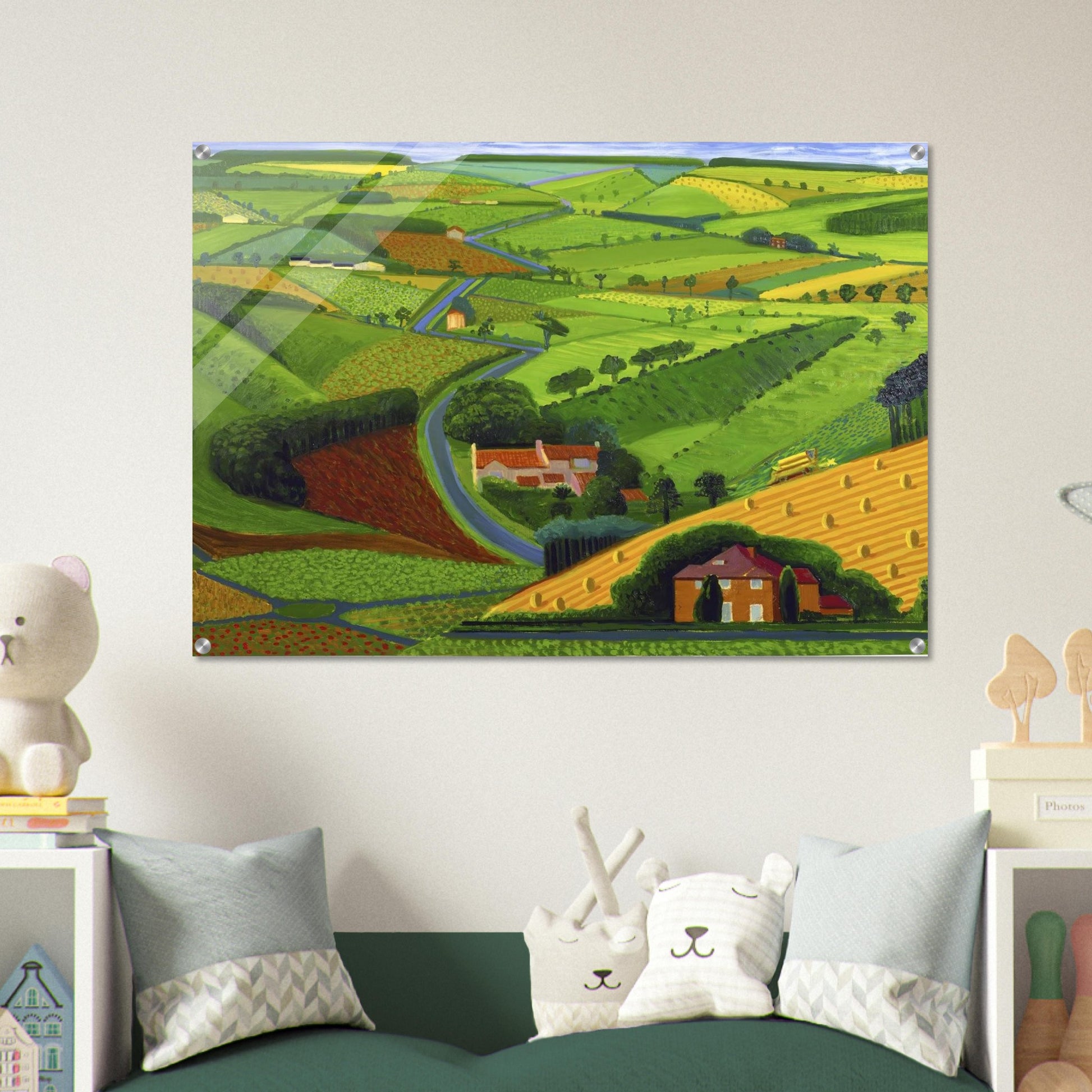 David Hockney - David Hockney Acrylic Print - 70x100 cm / 28x40″ inches | David Hockney Wall Art | David Hockney Prints