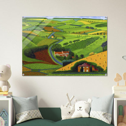 David Hockney - David Hockney Acrylic Print - 70x100 cm / 28x40″ inches | David Hockney Wall Art | David Hockney Prints