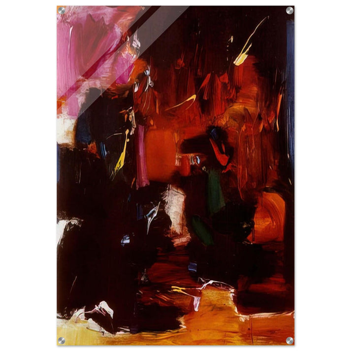 Summer Night s Bliss - Hans Hofmann Acrylic Print - 70x100 cm / 28x40″ inches | Hans Hofmann Wall Art | Hans Hofmann Prints