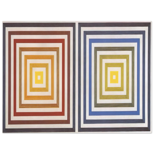 Francois Morellet - From Yellow to Violet - 1956 Fine Art Poster - Default Title