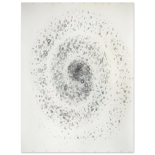 Mira Schendel - Untitled From the series Graphic Objects - 1972 Fine Art Poster - Default Title