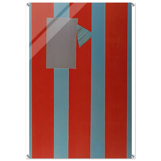 Castle Banner 5 - Sam Gilliam Acrylic Print - 70x100 cm / 28x40″ inches | Sam Gilliam Wall Art | Sam Gilliam Prints