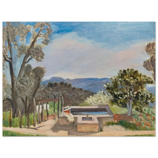 Henri Matisse - LE VIVIER PAYSAGE DE PROVENCE 1923 Fine Art Poster - Default Title