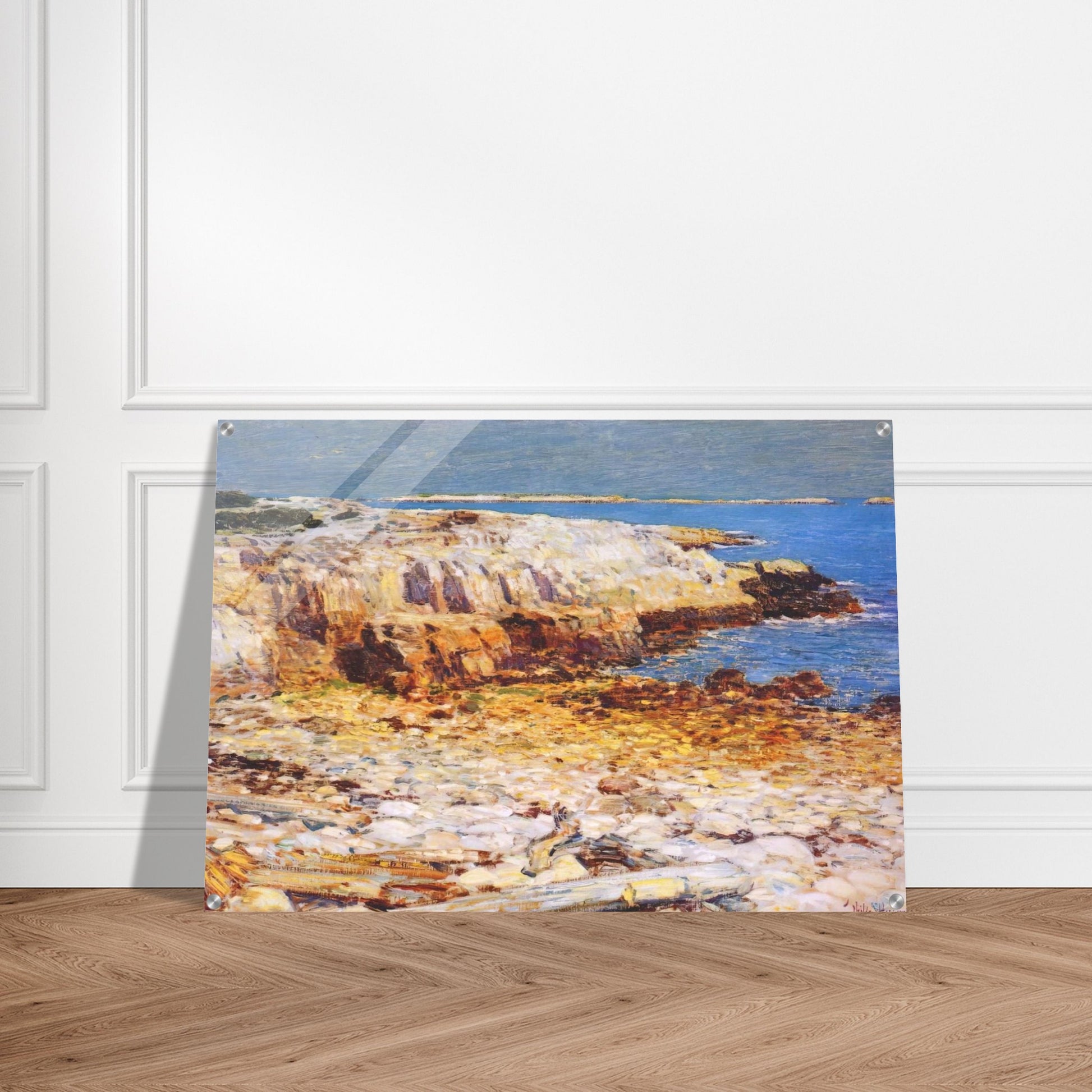 Northeast Headlands, New England Coast - Childe Hassam Acrylic Print - 70x100 cm / 28x40″ inches