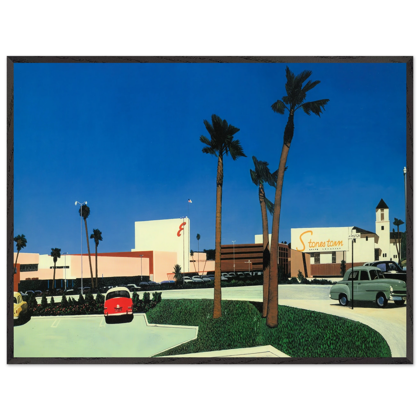 Hiroshi Nagai - In the beginning Stonestown Wall Art - 30x40 cm / 12x16 inches - Fine Art Poster - -