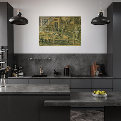 Sien's Mother's House, Closer View - Vincent van Gogh Acrylic Print - 70x100 cm / 28x40″ inches