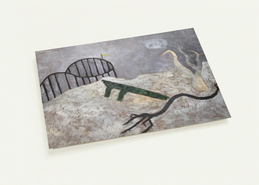 Coney Island - 1945 By Theodoros Stamos Pack of 10 Post Cards | Theodoros Stamos Post Cards | A6 (10.5 x 14.8 cm) - 4.1 x 5.8 inches