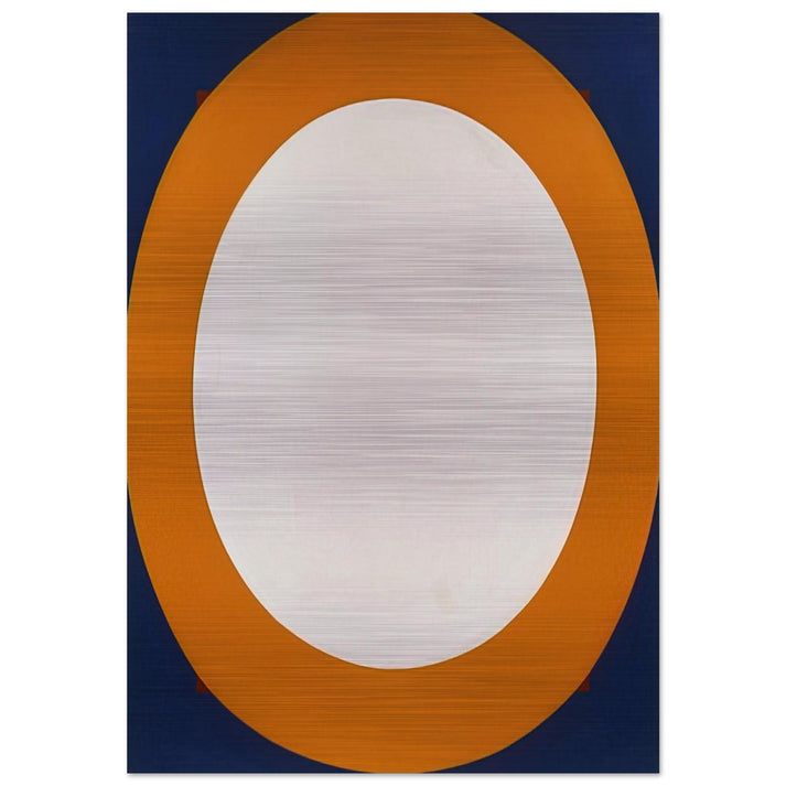 Mao - Al Held Brushed Aluminum Print - 70x100 cm / 28x40 inches | Al Held Aluminum Print | Al Held Prints