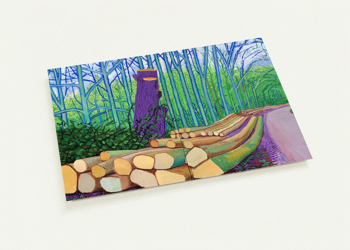 David Hockney By David Hockney Pack of 10 Post Cards | David Hockney Post Cards | A6 (10.5 x 14.8 cm) - 4.1 x 5.8 inches