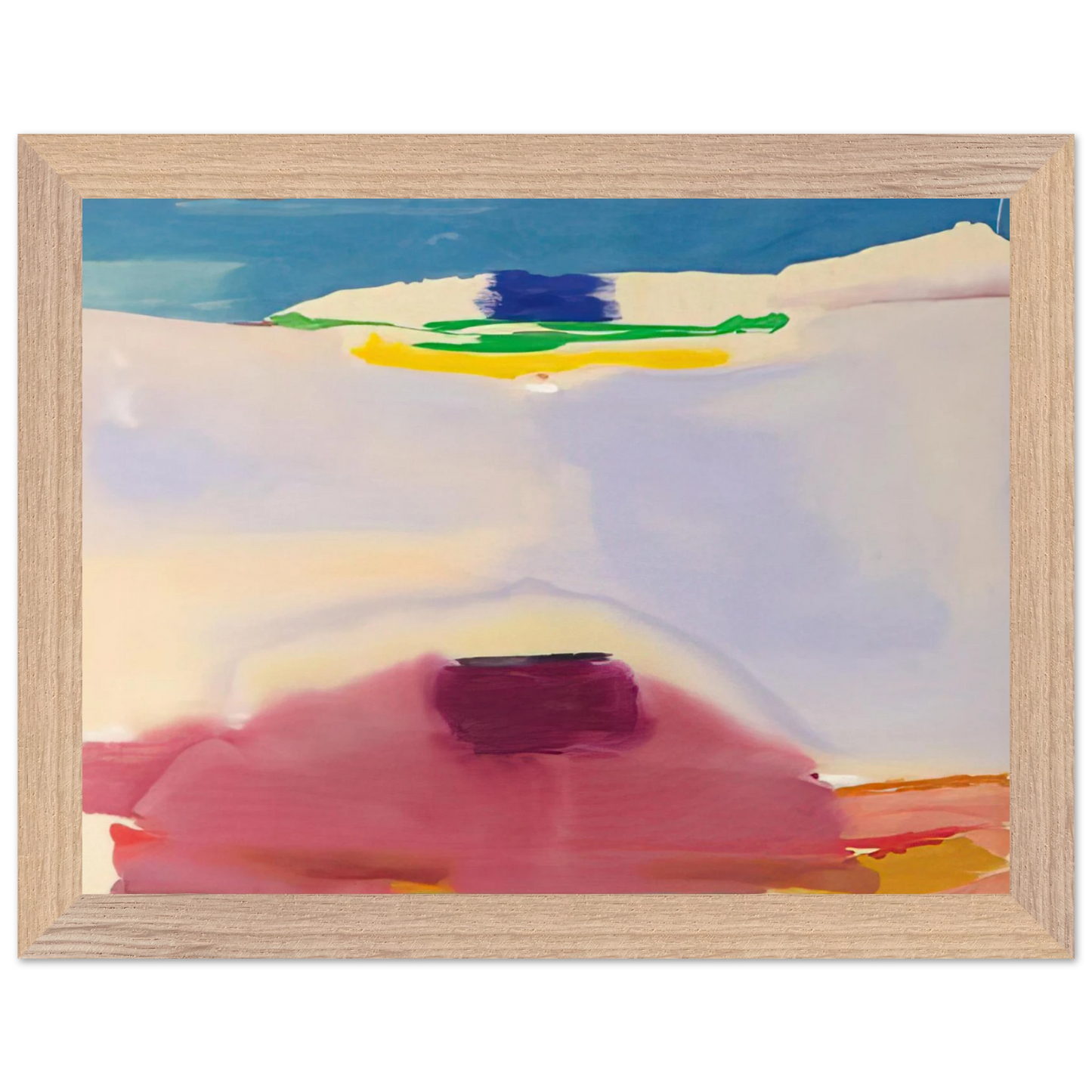 Helen Frankenthaler - Leveling - 1973 Wall art - 45x60 cm / 18x24 inches - Fine Art Poster - -
