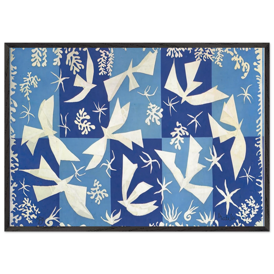 POLYNESIA THE SKY 1946 - Henri Matisse Framed Art Print – Black Wooden Frame - Default Title - -Framed Art Print