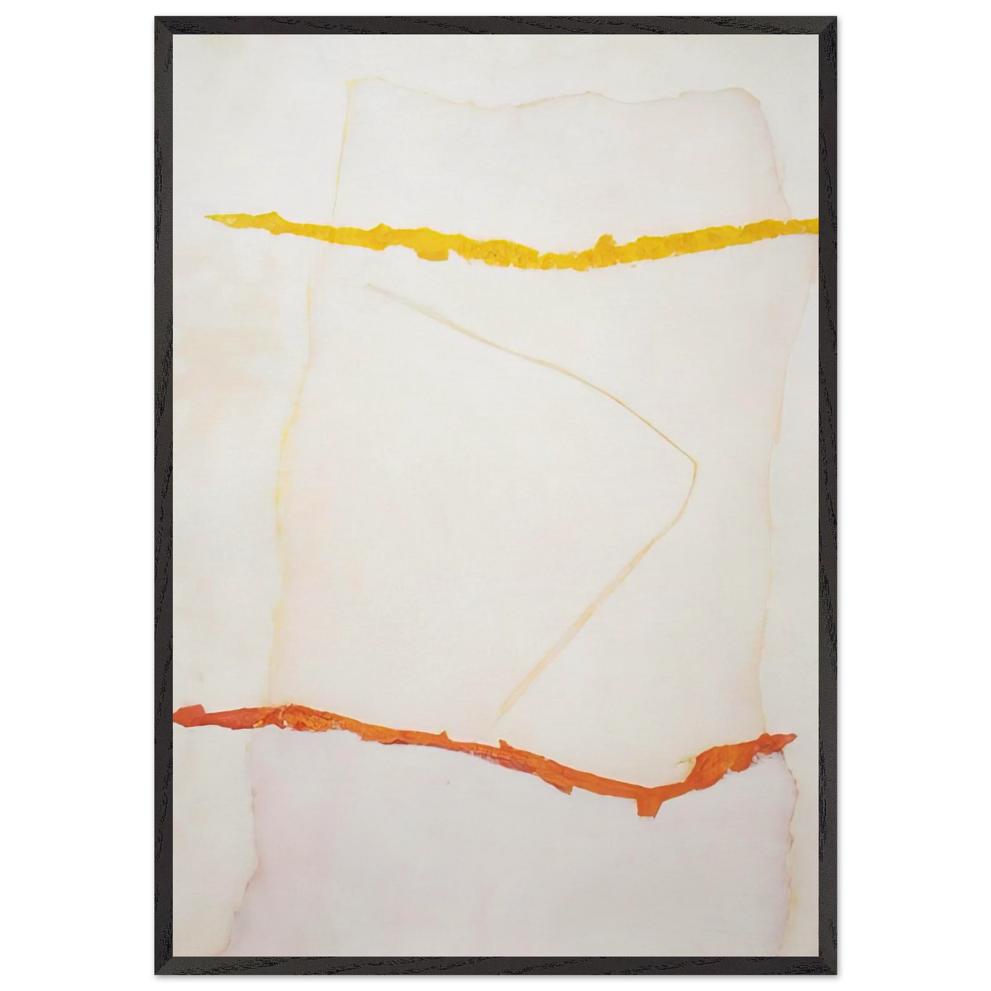 Infinity Field Lefkada Series 2 - 1978 - Theodoros Stamos Framed Art Print – Black Wooden Frame - Default Title - -Framed Art Print