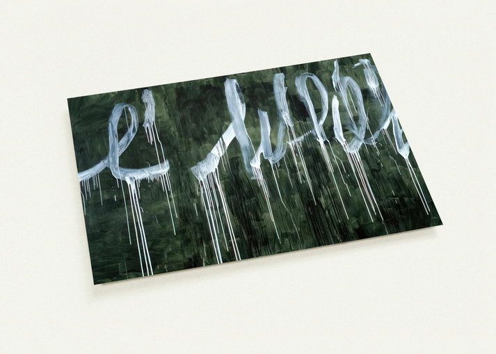 III Notes From Salalah  Note I  By Cy Twombly Pack of 10 Post Cards | Cy Twombly Post Cards | A6 (10.5 x 14.8 cm) - 4.1 x 5.8 inches