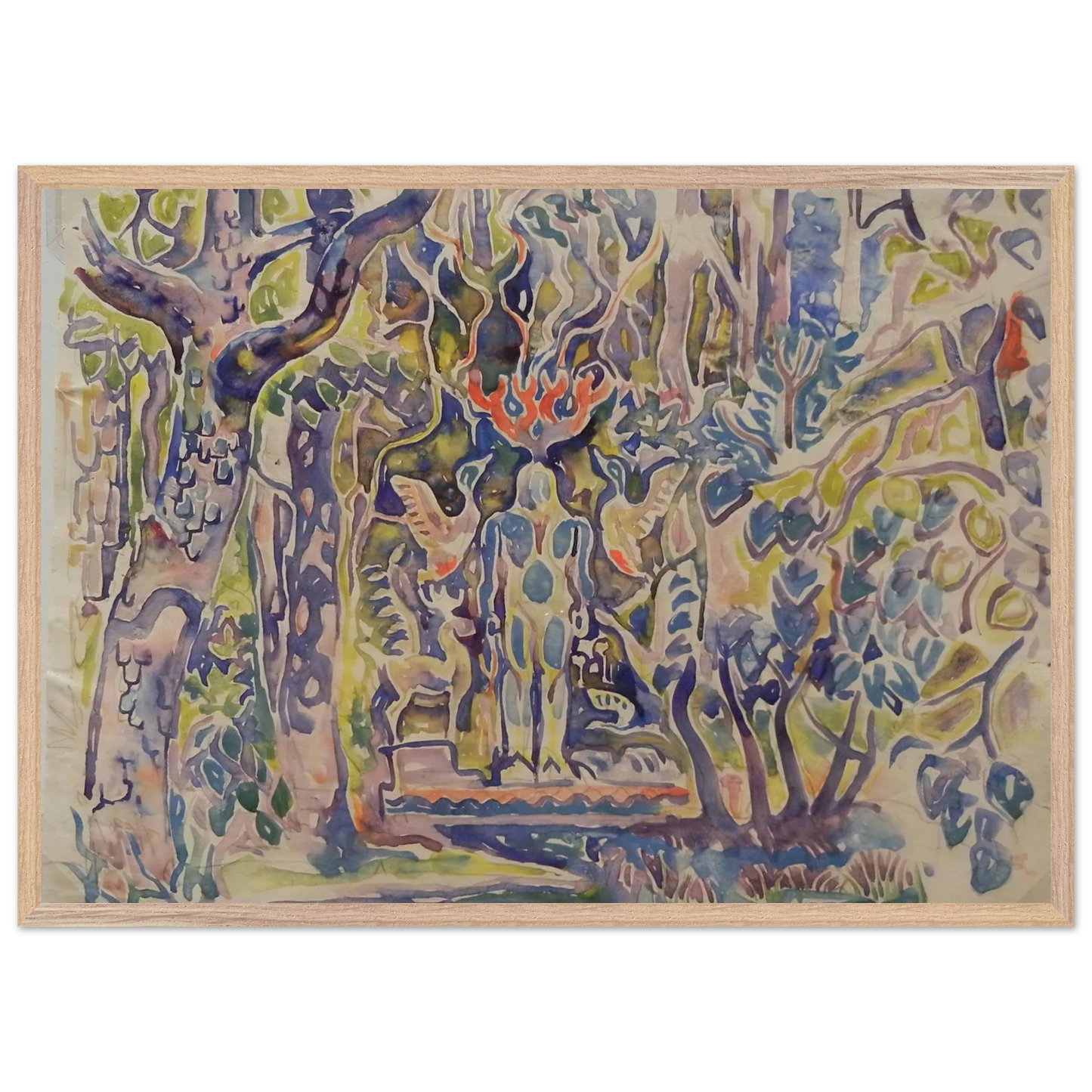 Walter Inglis Anderson - Walter Anderson Wall art - A1 (59.4 x 84.1  cm) - Fine Art Poster - -