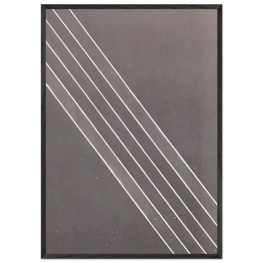 Tempo - Sam Gilliam Framed Art Print – Black Wooden Frame - Default Title - -Framed Art Print