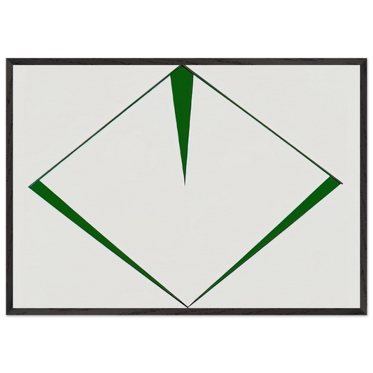 Irlanda - 1952 - Carmen Herrera Framed Art Print – Black Wooden Frame - Default Title - -Framed Art Print