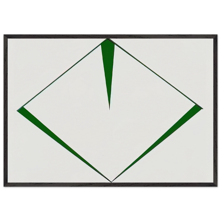 Irlanda - 1952 - Carmen Herrera 70x100 cm / 28x40 inches Framed Art Print – Black Wooden Frame