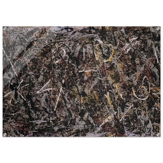 ALCHEMY 1947 - Jackson Pollock Acrylic Print - 70x100 cm / 28x40″ inches