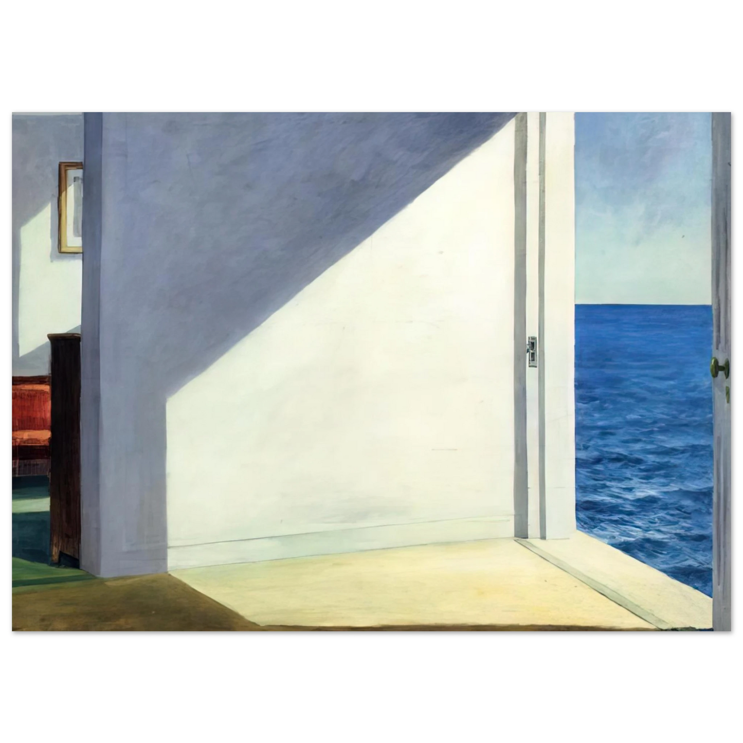 Edward Hopper - Rooms By The Sea Fine Art Poster - 40x60 cm / 16x24 inches