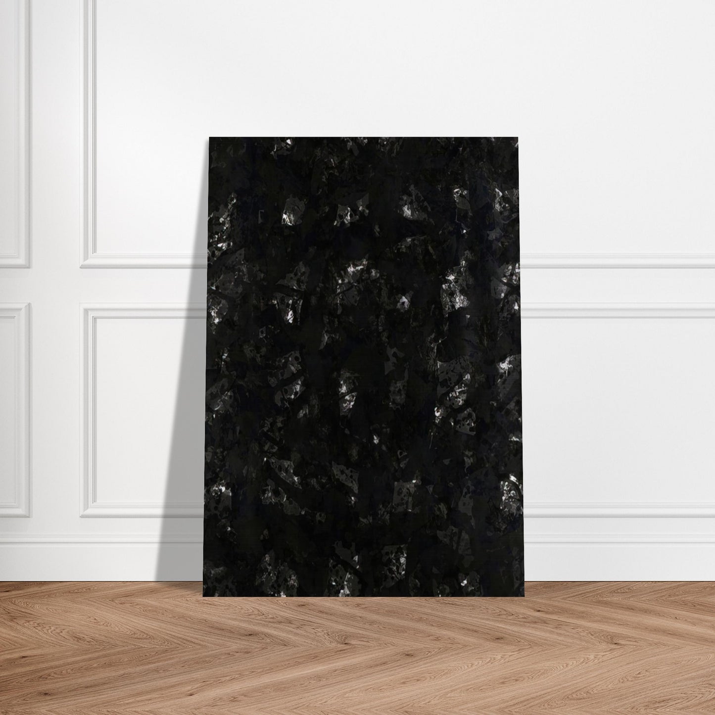 Indigo Wood - Sam Francis Brushed Aluminum Print - 70x100 cm / 28x40 inches | Sam Francis Aluminum Print | Sam Francis Prints
