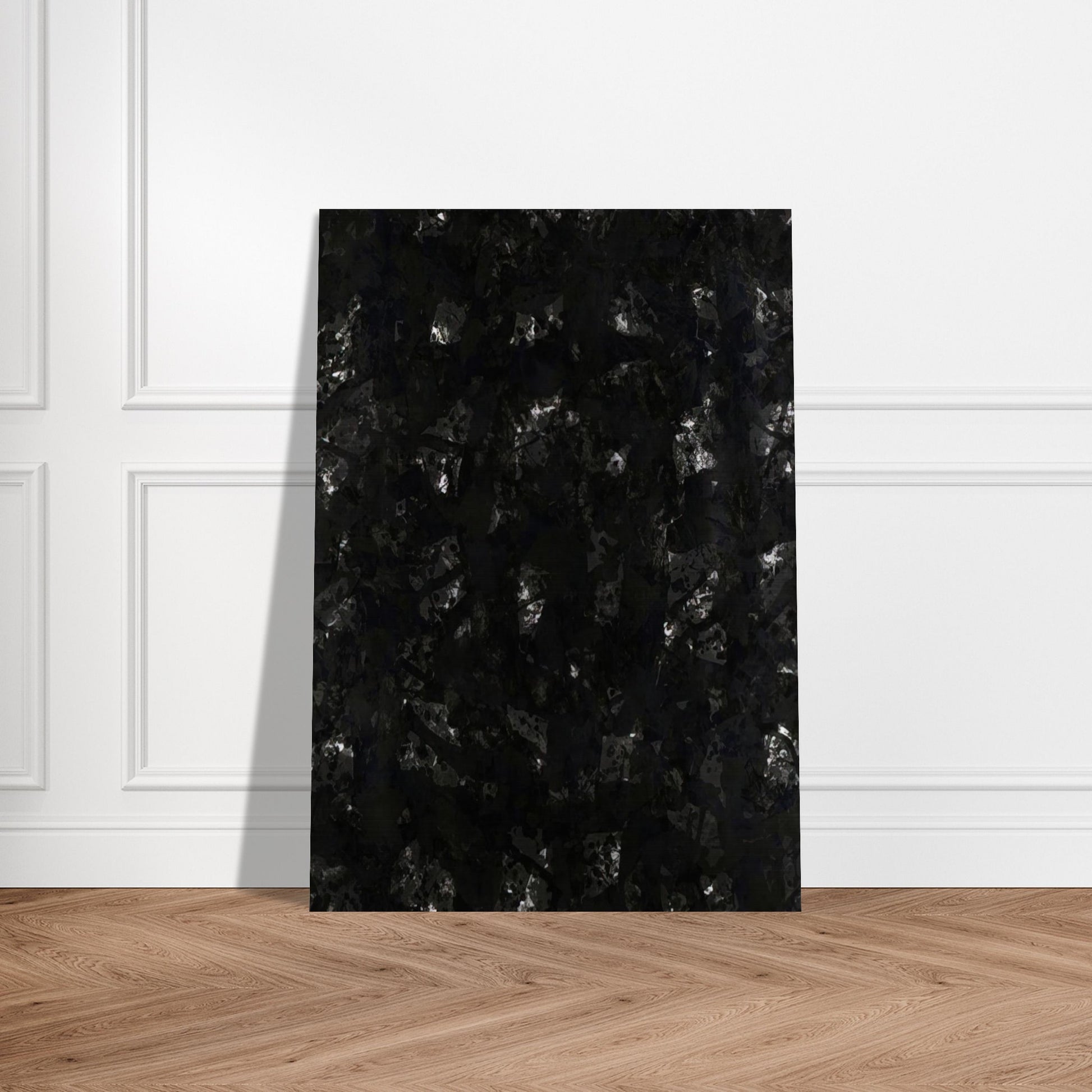 Indigo Wood - Sam Francis Brushed Aluminum Print - 70x100 cm / 28x40 inches | Sam Francis Aluminum Print | Sam Francis Prints