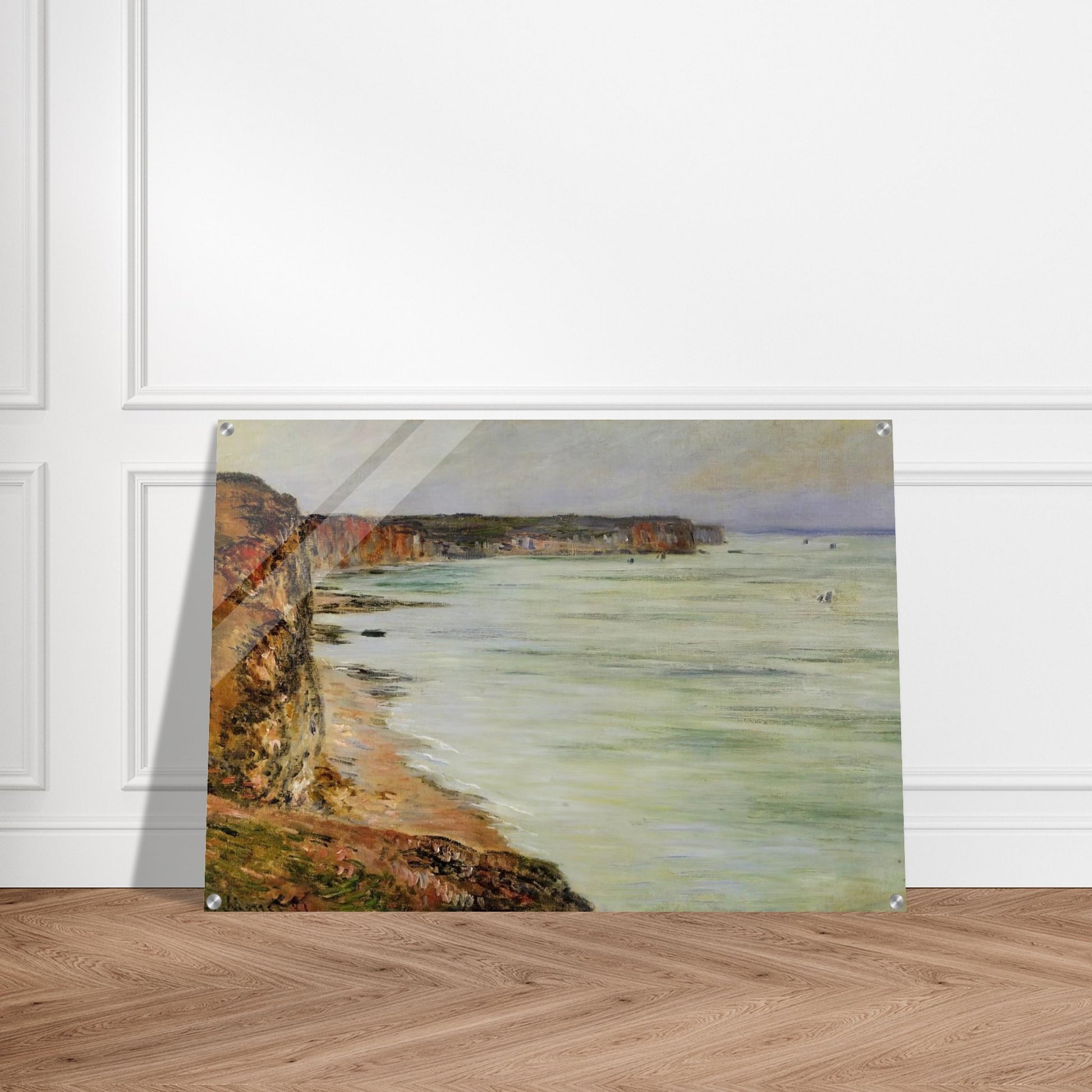 Calm Weather, Fecamp - claude monet Acrylic Print - 70x100 cm / 28x40″ inches | claude monet Wall Art | claude monet Prints