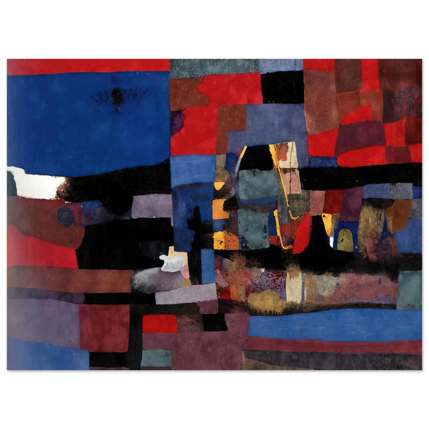 Alberto Burri - Untitled - 1952 Fine Art Poster - Default Title