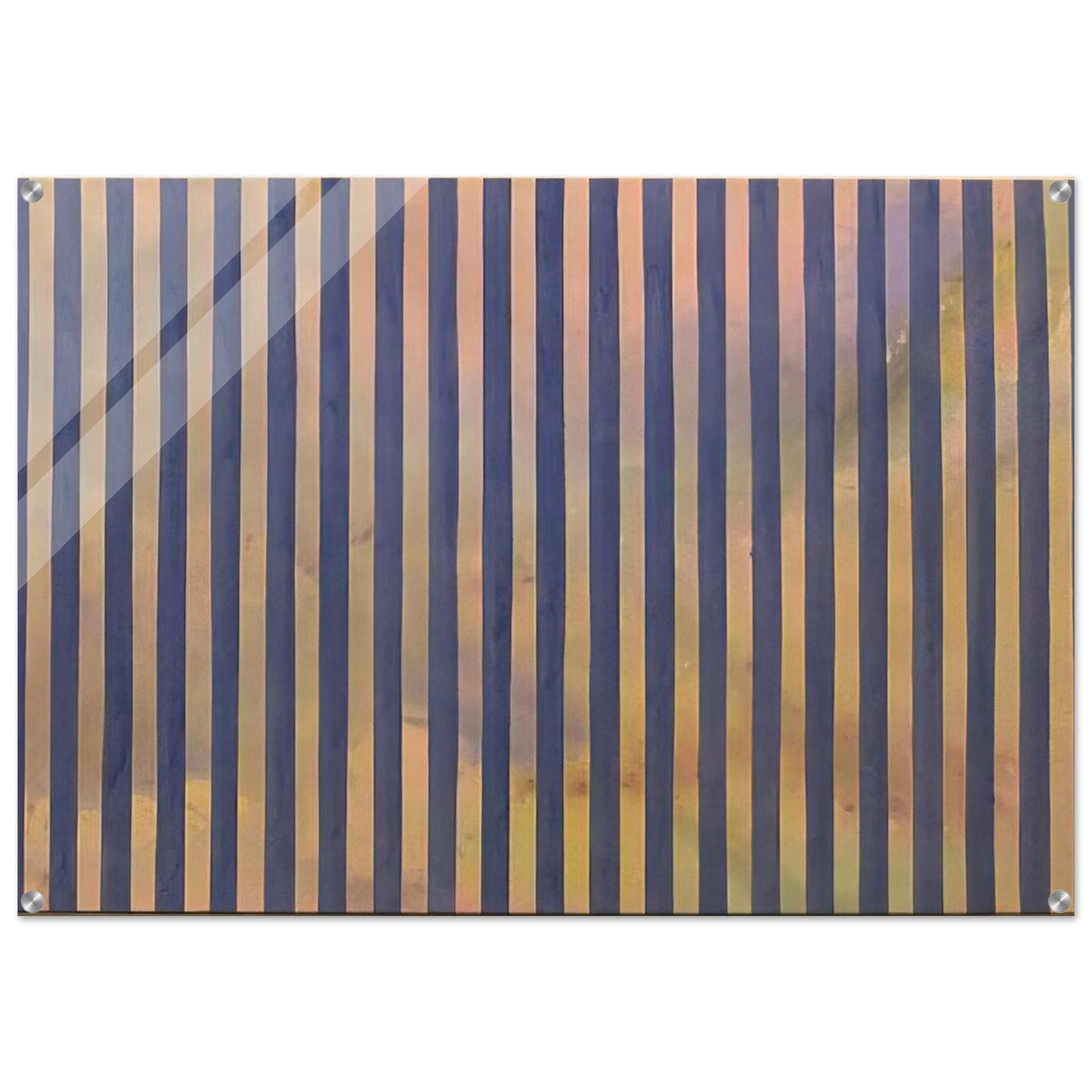 Untitled - 1959 - Gene Davis Acrylic Print - 70x100 cm / 28x40″ inches | Gene Davis Wall Art | Gene Davis Prints