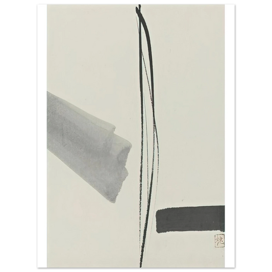 Toko Shinoda - Untitled - Abstract Expressionism Fine Art Poster - Default Title