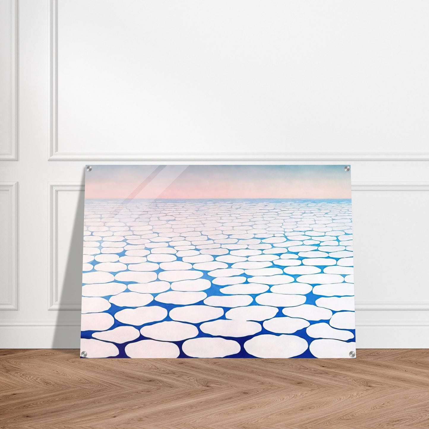 Sky above clouds III - Georgia O'Keeffe Acrylic Print - 70x100 cm / 28x40″ inches | Georgia O'Keeffe Wall Art | Georgia O'Keeffe Prints