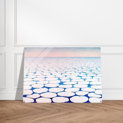 Sky above clouds III - Georgia O'Keeffe Acrylic Print - 70x100 cm / 28x40″ inches | Georgia O'Keeffe Wall Art | Georgia O'Keeffe Prints