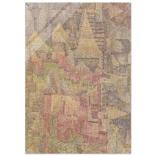 CASTLE GARDEN 1931 - Paul Klee Acrylic Print - 70x100 cm / 28x40″ inches