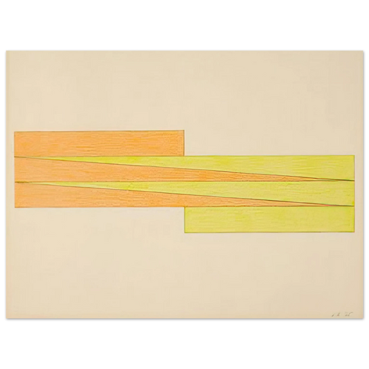 Larry Zox - Untitled - 1965 Fine Art Poster - Default Title