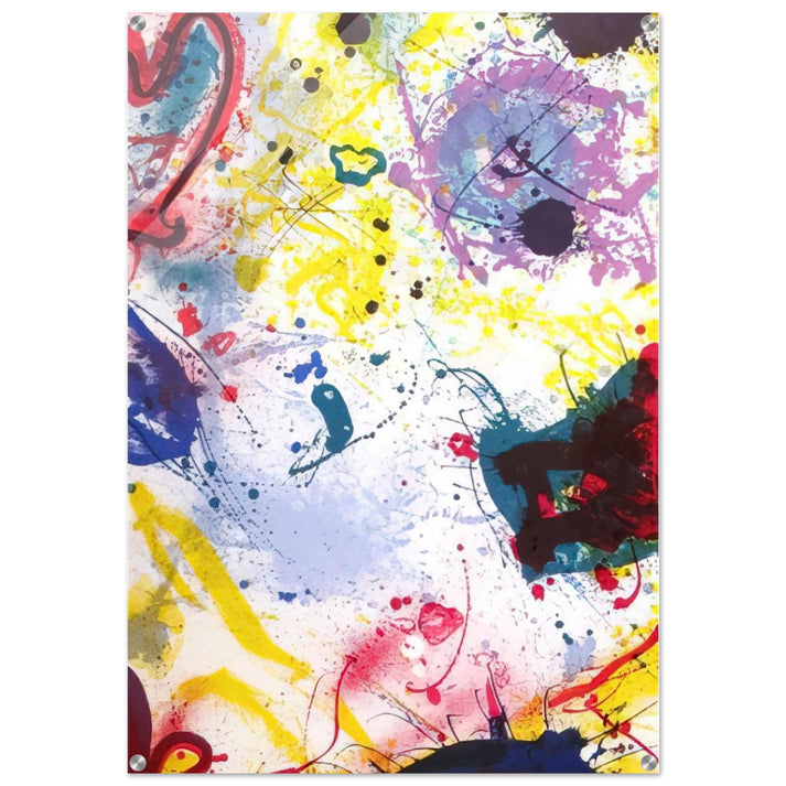 Untitled  SF-345  - Sam Francis Acrylic Print - 70x100 cm / 28x40″ inches