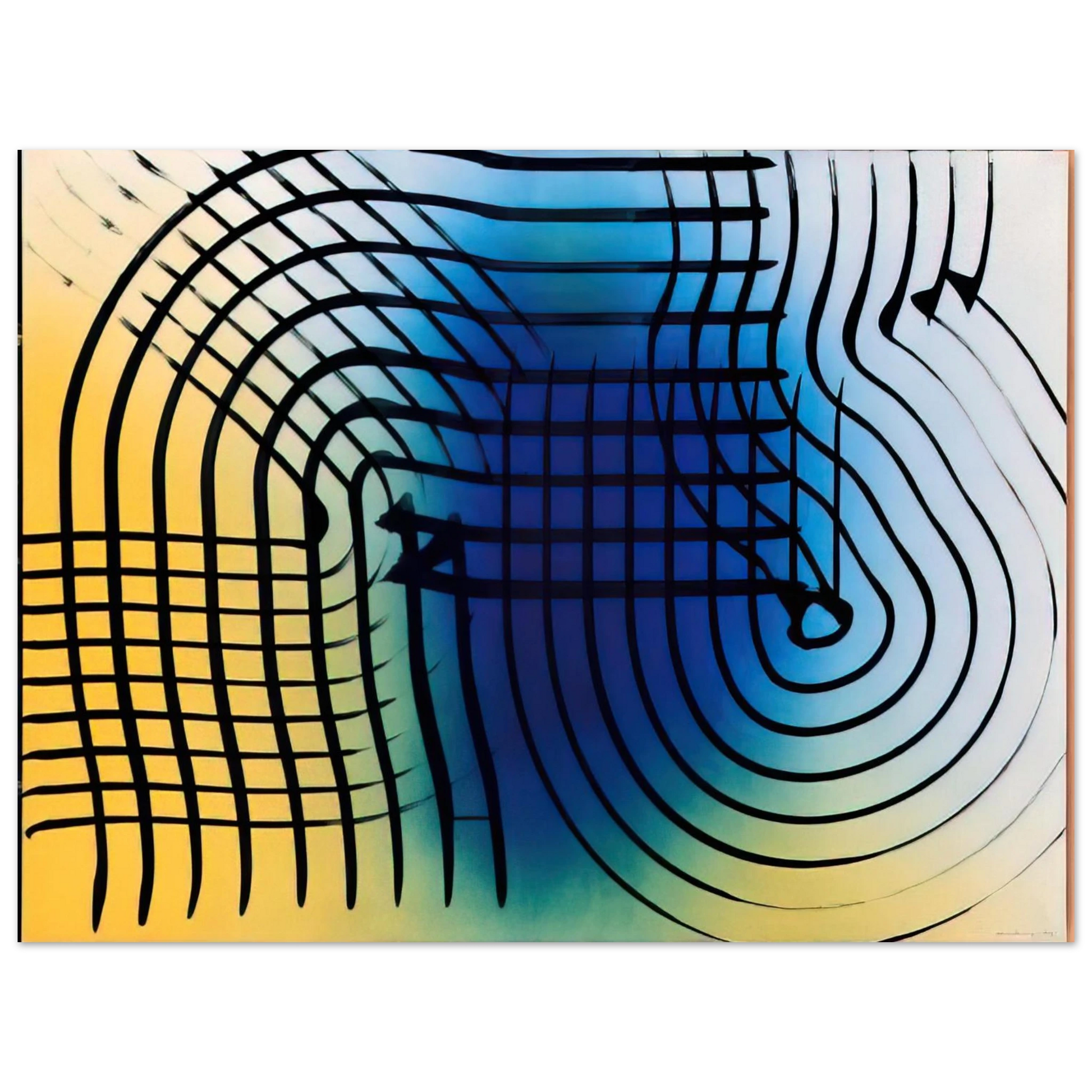 Hans Hartung - Untitled - 1973 Fine Art Poster - Default Title