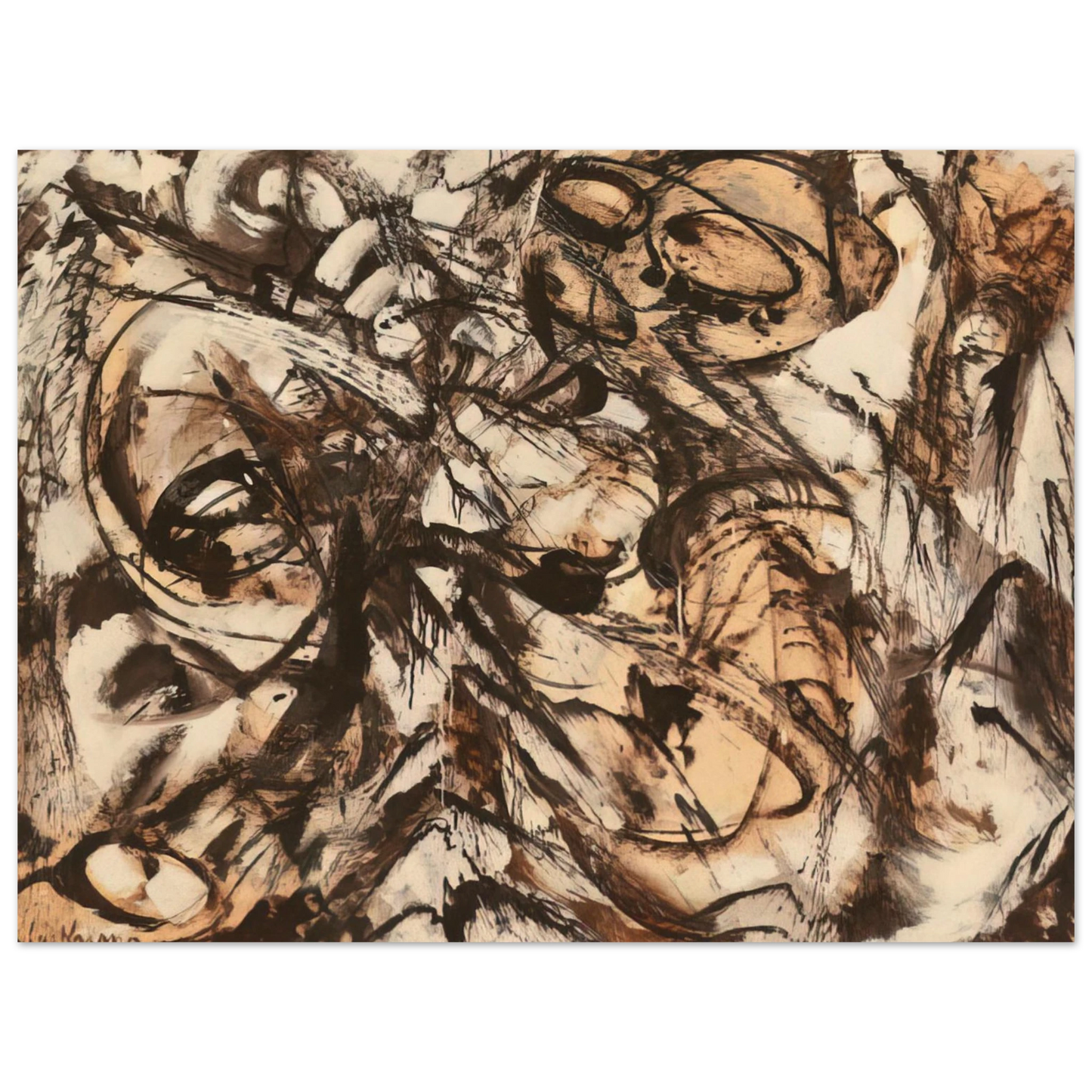 Lee Krasner - The Guardian Fine Art Poster - Default Title