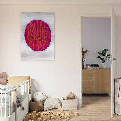 Untitled Sunset Series 32  - 1965 - John Altoon Brushed Aluminum Print - 70x100 cm / 28x40 inches | John Altoon Aluminum Print | John Altoon Prints