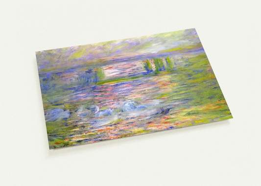 Charing Cross Bridge 2 By claude monet Pack of 10 Post Cards | claude monet Post Cards | A6 (10.5 x 14.8 cm) - 4.1 x 5.8 inches