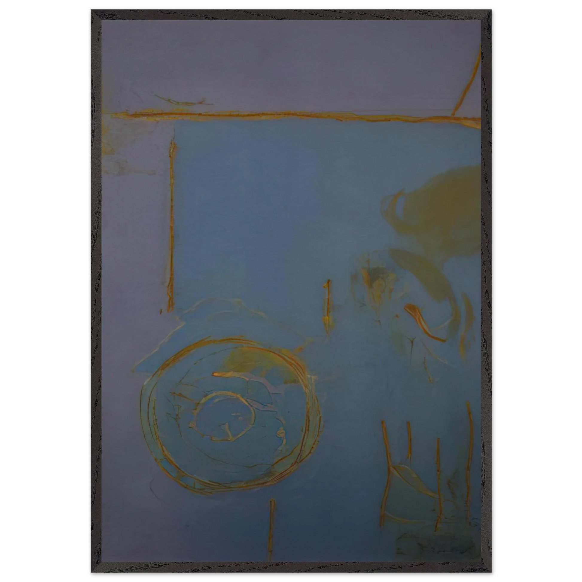 Guadalupe - 1989 - Helen Frankenthaler Framed Art Print – Black Wooden Frame - Default Title - -Framed Art Print