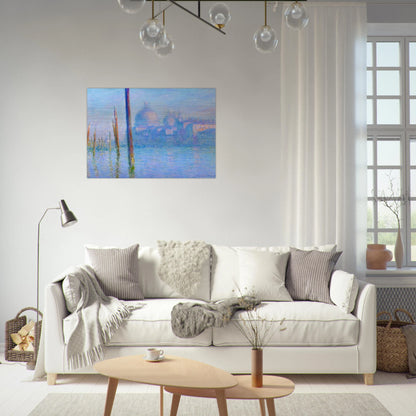 The Grand Canal, Venice - claude monet Brushed Aluminum Print - 70x100 cm / 28x40 inches | claude monet Aluminum Print | claude monet Prints