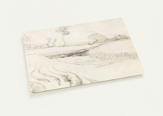Little Stream Surrounded by Bushes By Vincent van Gogh Pack of 10 Post Cards | Vincent van Gogh Post Cards | A6 (10.5 x 14.8 cm) - 4.1 x 5.8 inches