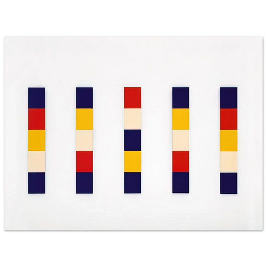 Ellsworth Kelly - Red Yellow Blue White Fine Art Poster - Default Title