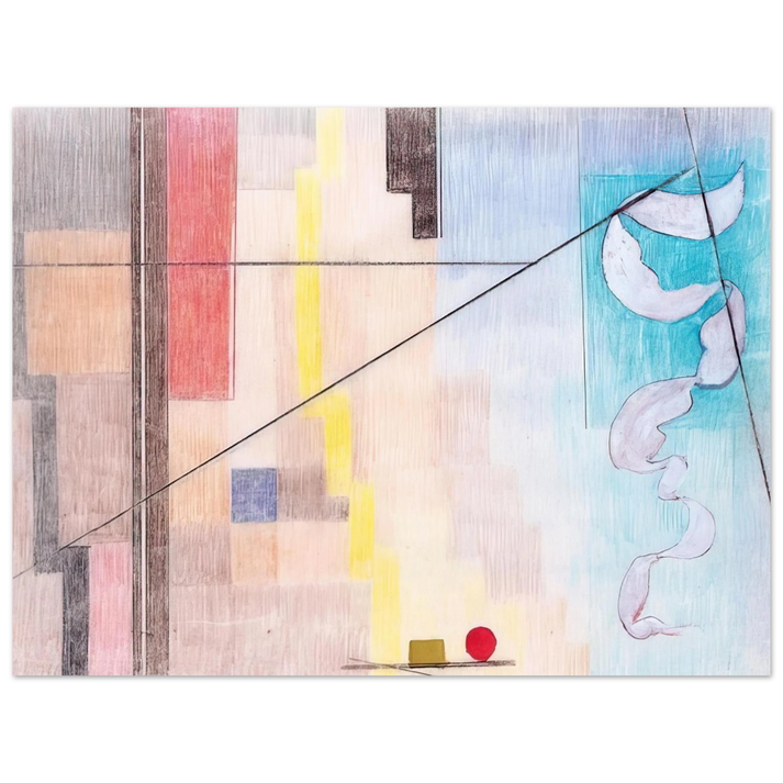 Johannes Itten - Die Kontraste - Abstract Art  75x100 cm / 30x40inches Fine Art Poster