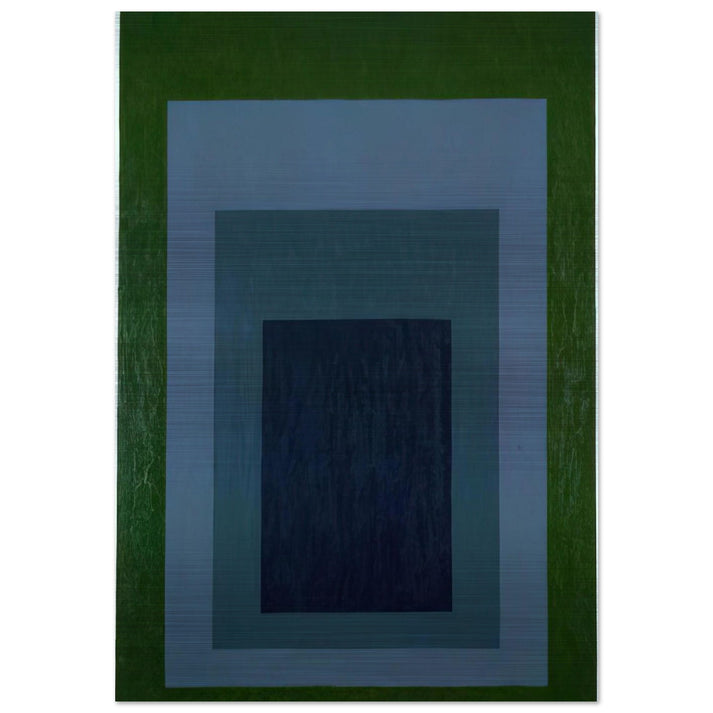HOMAGE TO THE SQUARE 1966 - Josef Albers Brushed Aluminum Print - 70x100 cm / 28x40 inches | Josef Albers Aluminum Print | Josef Albers Prints