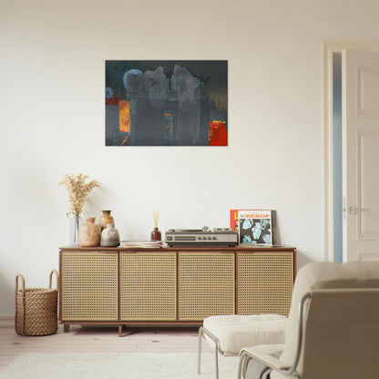 Janus, 1990- - Helen Frankenthaler Brushed Aluminum Print - 70x100 cm / 28x40 inches | Helen Frankenthaler Aluminum Print | Helen Frankenthaler Prints