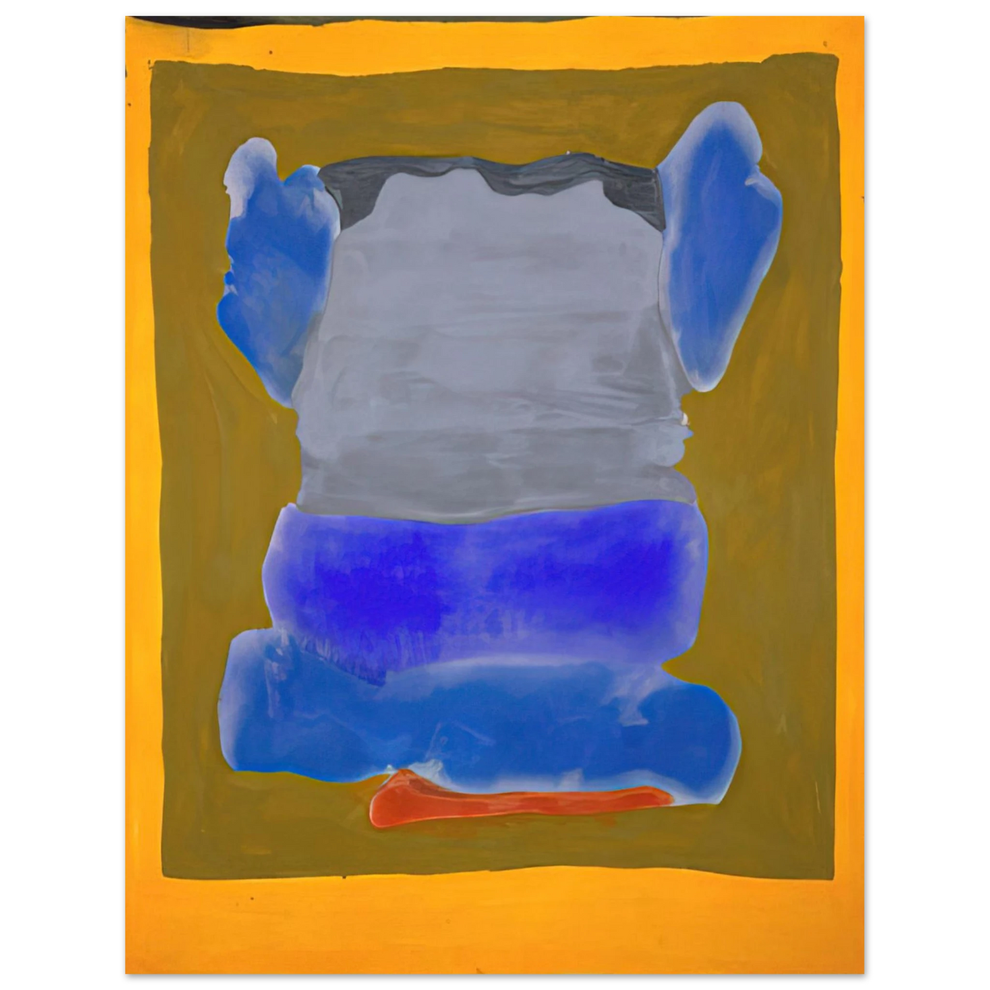 Helen Frankenthaler - Buddha s Court - 1964 Wall art - 30x40 cm / 12x16 inches - Fine Art Poster - -