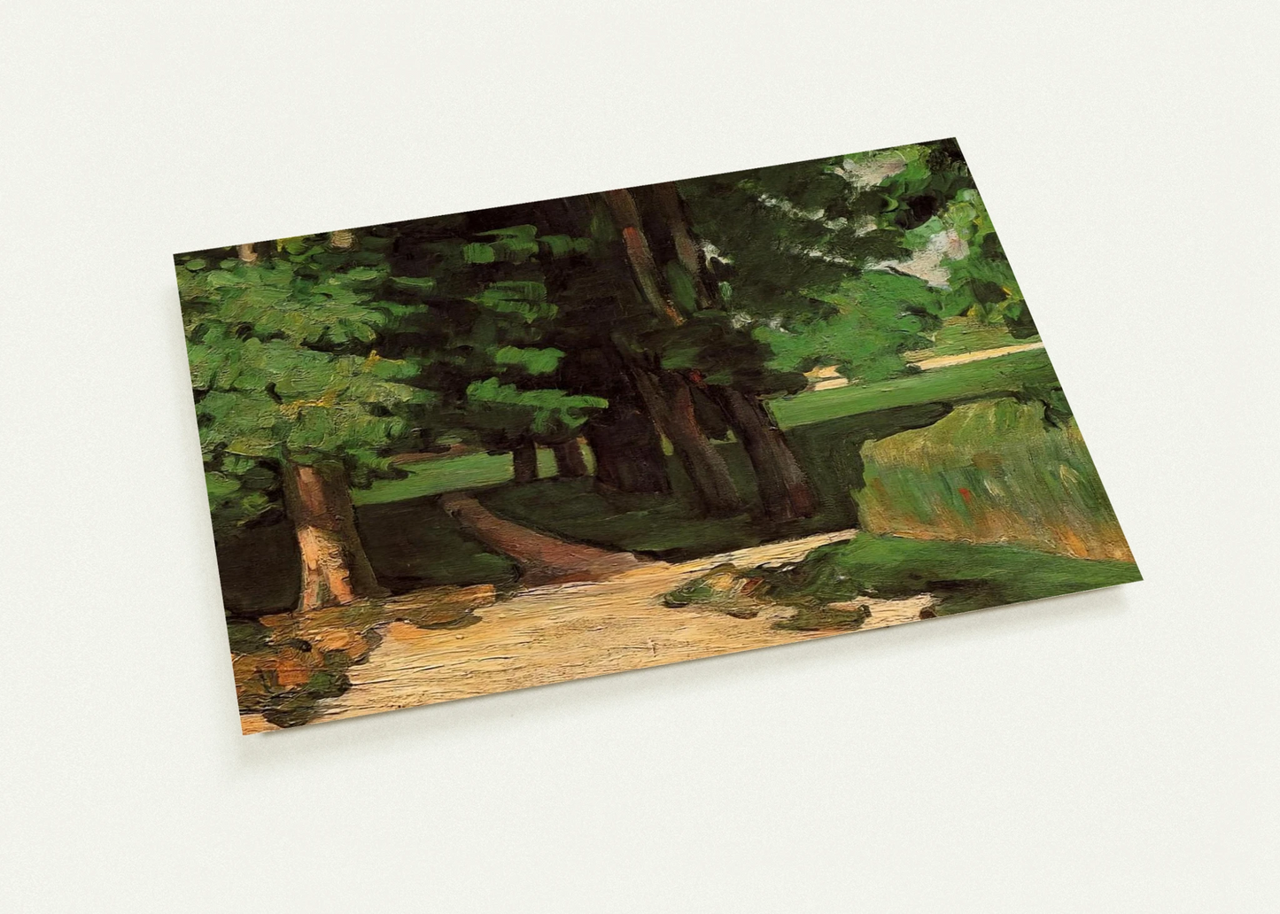 Lane of Chestnut Trees at the Jas de Bouffan By Paul Cézanne Pack of 10 Post Cards | Paul Cézanne Post Cards | A6 (10.5 x 14.8 cm) - 4.1 x 5.8 inches