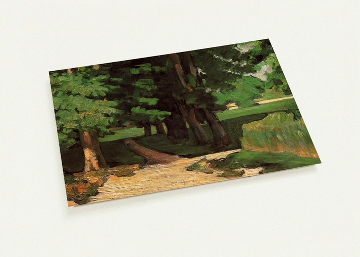 Lane of Chestnut Trees at the Jas de Bouffan By Paul Cézanne Pack of 10 Post Cards | Paul Cézanne Post Cards | A6 (10.5 x 14.8 cm) - 4.1 x 5.8 inches